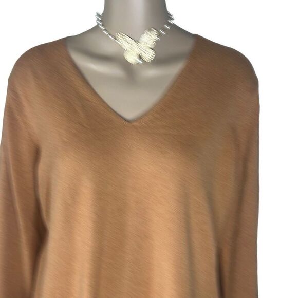 NWT Wolford 52917 Cashmere A Shape Top Long Sleeves L Lion - Picture 8 of 15